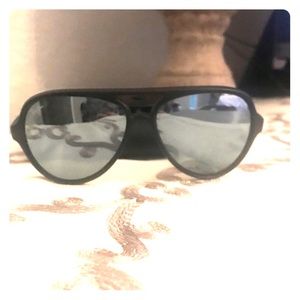 Ray Ban cats 5000 matte black 4125 sunglasses NWOT